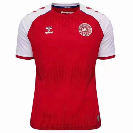 Billiga Fotbollströjor Danmark Hemma tröja EM 2020 Kortärmad